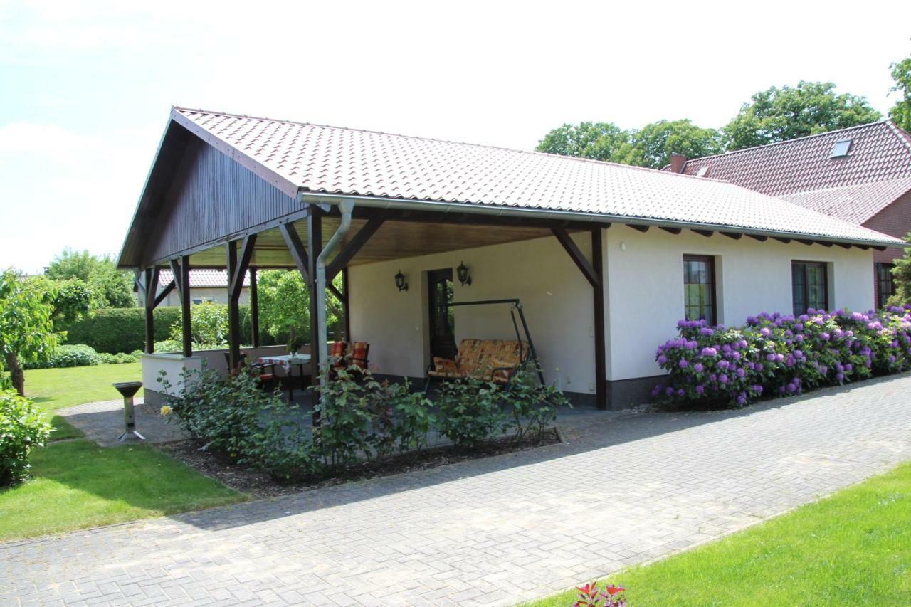 Das Kleine, Gemuetliche Ferienhaus Ludorf Luaran gambar