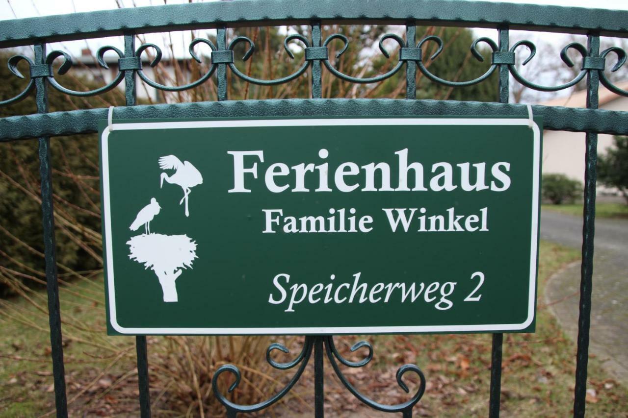 Das Kleine, Gemuetliche Ferienhaus Ludorf Luaran gambar